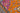 Orange area rug 2 2' X 3 - overhead flat lay view