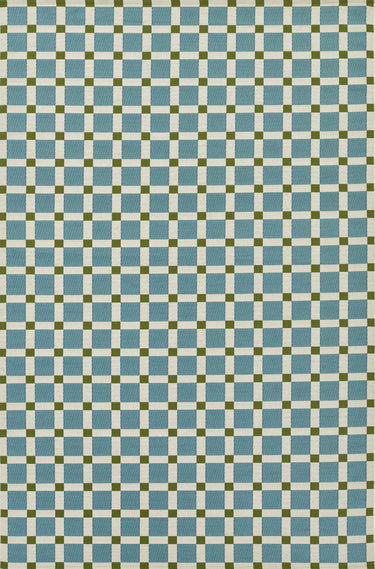 Novogratz Blue Icon Runner Rug in 2'8" X 10' Runner - ICN-1