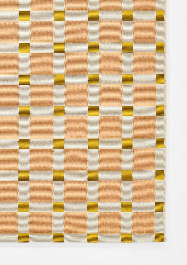 Geometric Pink Area Rug, Icon 8'10