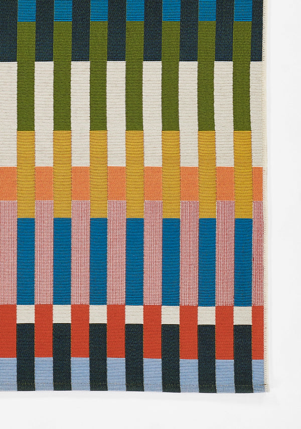 Multicolor Distressed Area Rug by Novogratz, Icon 7'10