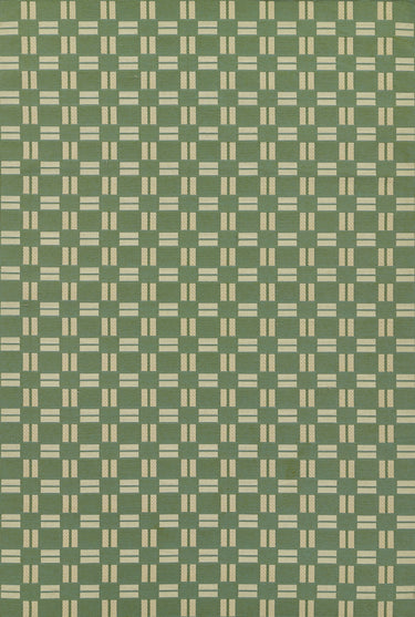 Novogratz Icon 100% Polypropylene Green Runner Rug, 2'8" X 10' Runner - ICON0ICN-3GRN28A0