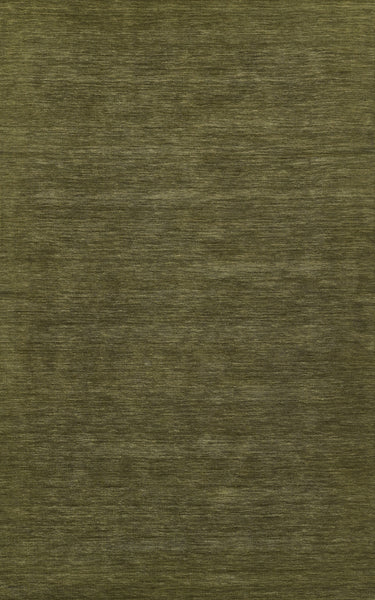 Iris Green Runner Rug - IR-01 Hand Loomed, 2'3" X 8' Runner