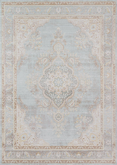 Blue Machine - Made Area Rug, Isabella ISA-1 7'10" X 10'6"