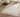 Blue Polyester area rug 5'3" X 7 - corner detail and border