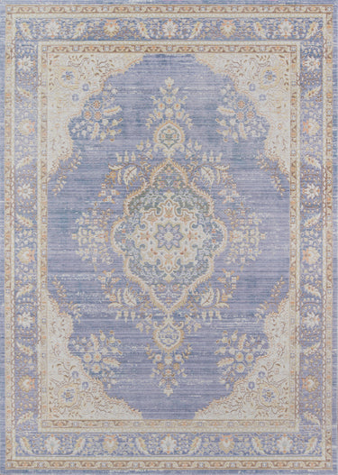 Isabella ISA-1 Periwinkle Area Rug by Momeni - 9'3" X 11'10"