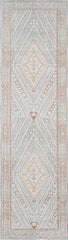 ISA Collection Area Rug – Traditional Medallion, Low-Pile & Durable