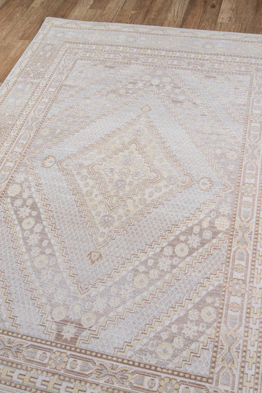 Polyester area rug 2' X 3' - close-up of pattern and texture