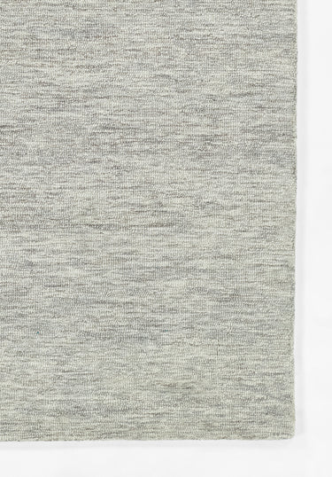 Grey area rug 3'6" X 5 - close-up of pattern and texture