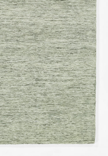 Green area rug 8' X 10' - close-up of pattern and texture