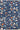 Novogratz Jem 98% Wool 2% Lurex Navy Area Rug, 2' X 3'