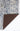 Grey area rug 2 2' X 3 - corner detail and border