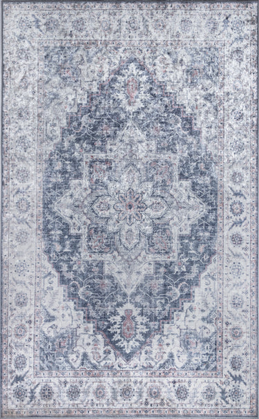 Momeni KAR-8 Area Rug, Grey 8' X 10'