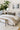 Ivory Southwestern area rug 2'6" X 8 - corner detail and border