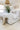 Ivory Southwestern area rug 2'6" X 8 - corner detail and border