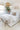 Ivory Southwestern area rug 2'6" X 8 - styled in a living room