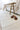 Ivory area rug 8' X 11' - styled in a bedroom