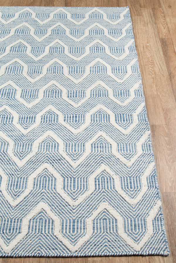 Langdon LGD-1 Prince Blue Area Rug by Erin Gates - 2' X 3' lifestyle