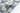Blue Transitional area rug 2' X 3' - styled in a dining room