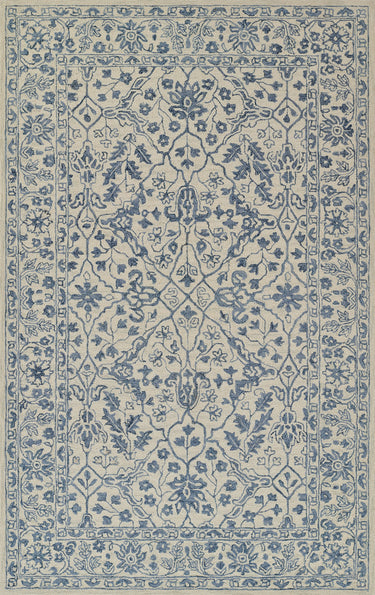 Momeni Ivory Leiden Area Rug in 5' X 8' - LEI-5