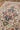 Ivory Polypropylene area rug 2'3" X 8 - close-up of pattern and texture