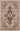 Ivory Oriental area rug 5' X 7' - styled in a living room