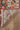 Red area rug 2'3" X 8 - corner detail and border