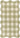 Green Wool area rug 2' X 3' - styled in a living room