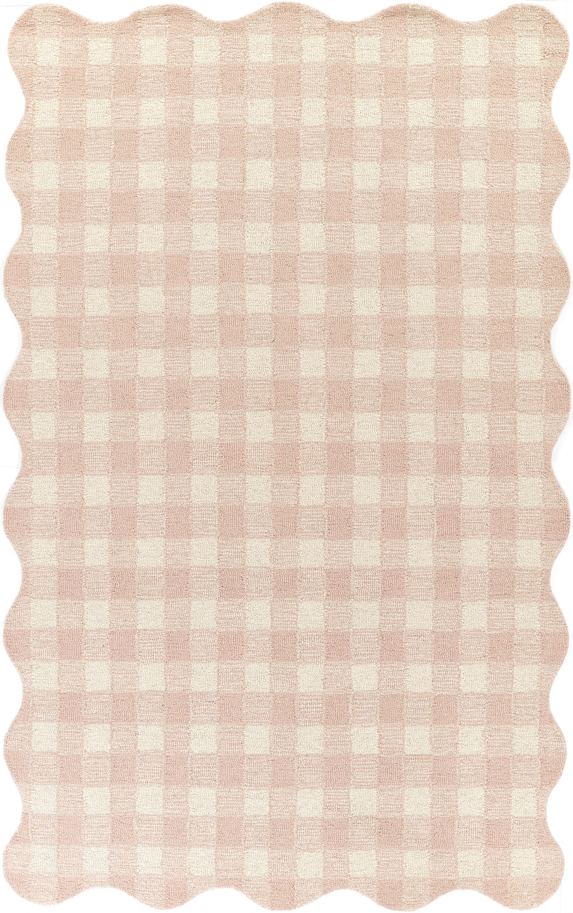 Lily Rectangle Area Rug - Blue Wool, 5' X 7' - LIY-1 | 558254 – RugKnots