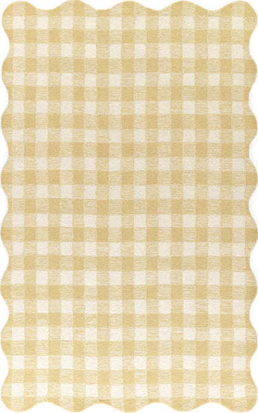 Lily LIY-1 Yellow Runner Rug by Momeni - 2'3" X 8' Runner