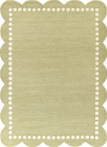 Momeni Lily 100% Wool Green Area Rug, 7'10" X 9'10" - LILY0LIY-3GRN7A9A
