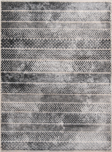 Momeni LGN-2 Area Rug, Grey 3'11" X 5'7"