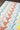 Airplane Houndstooth Seafoam Hand - Tufted Area Rug, Lulu LUL-2 3'6" X 5'6"