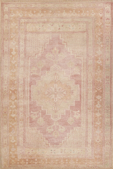 Momeni Luna LNA-3 Pink Hand - Tufted Area Rug, 2' X 4'