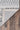 Grey Contemporary area rug 9' X 12' - corner detail and border