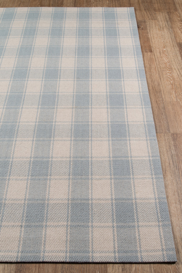 Blue Marlborough Hand Woven Area Rug, 2' X 3' lifestyle