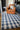 Navy Traditional area rug 3'6" X 5 - corner detail and border