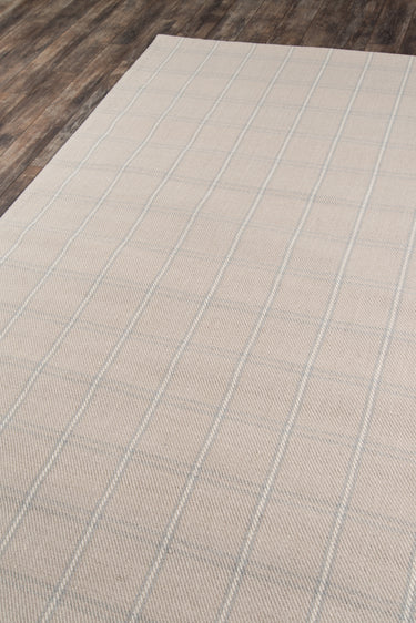Beige area rug 3'6" X 5 - close-up of pattern and texture