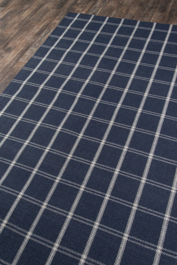 Marlborough RUG-23 Traditional Runner Rug in Navy, 2'3