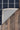 Navy Traditional area rug 2'3" X 8 - corner detail and border