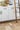 Natural Stripe area rug 5' X 8' - close-up of pattern and texture