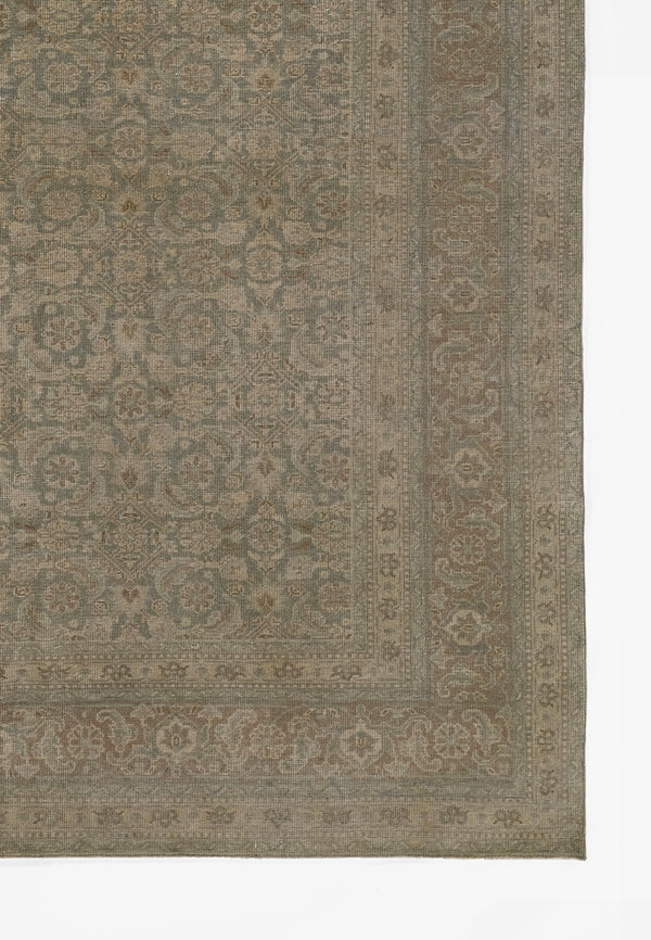 Pure Salt Wool Area Rug From Menorca, Blue 10' X 14' lifestyle