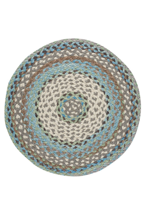 Wanderer Ocean Blue Area Rug
