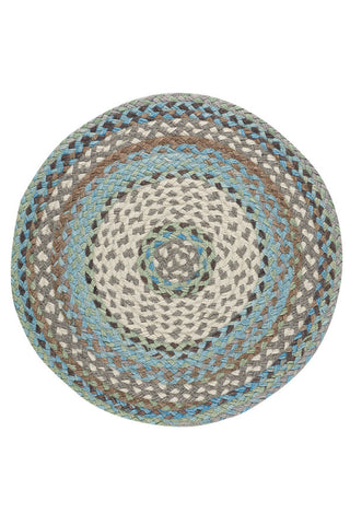 Wanderer Ocean Blue Area Rug
