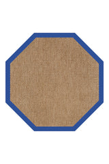 Islamorada-Basketweave Canvas Pacific Blue Area Rug
