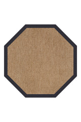 Islamorada-Basketweave Canvas Navy Area Rug