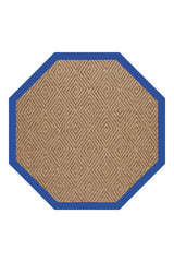 Islamorada-Diamond Canvas Pacific Blue Area Rug
