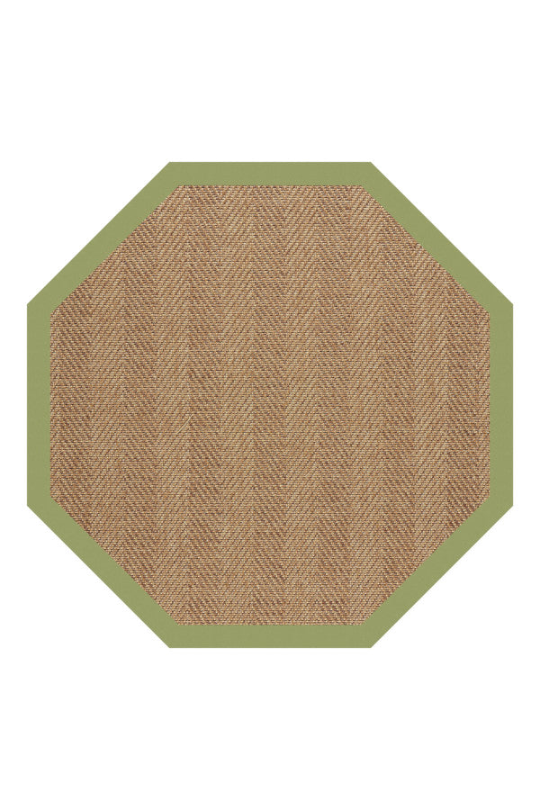 Islamorada-Herringbone Canvas Citron Area Rug