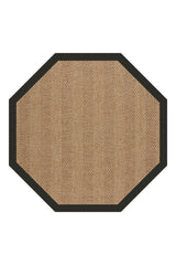 Islamorada-Herringbone Lattice Pesto Area Rug