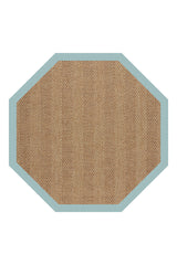 Islamorada-Herringbone Canvas Aquatic Area Rug