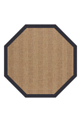 Islamorada-Herringbone Canvas Navy Area Rug